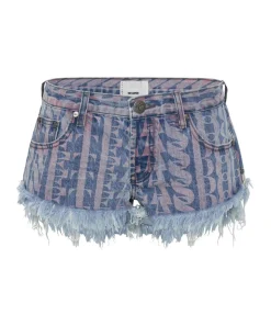 Denim Shorts|ONE TEASPOON On Repeat Dukes Low Waist Mini Denim Shorts