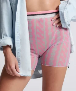 Bottoms|ONE TEASPOON On Repeat Mesh Bike Shorts