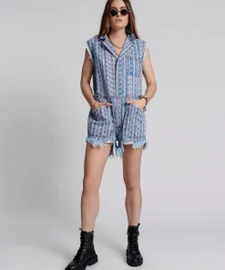 Denim Jumpsuits|ONE TEASPOON On Repeat Palisades Overall