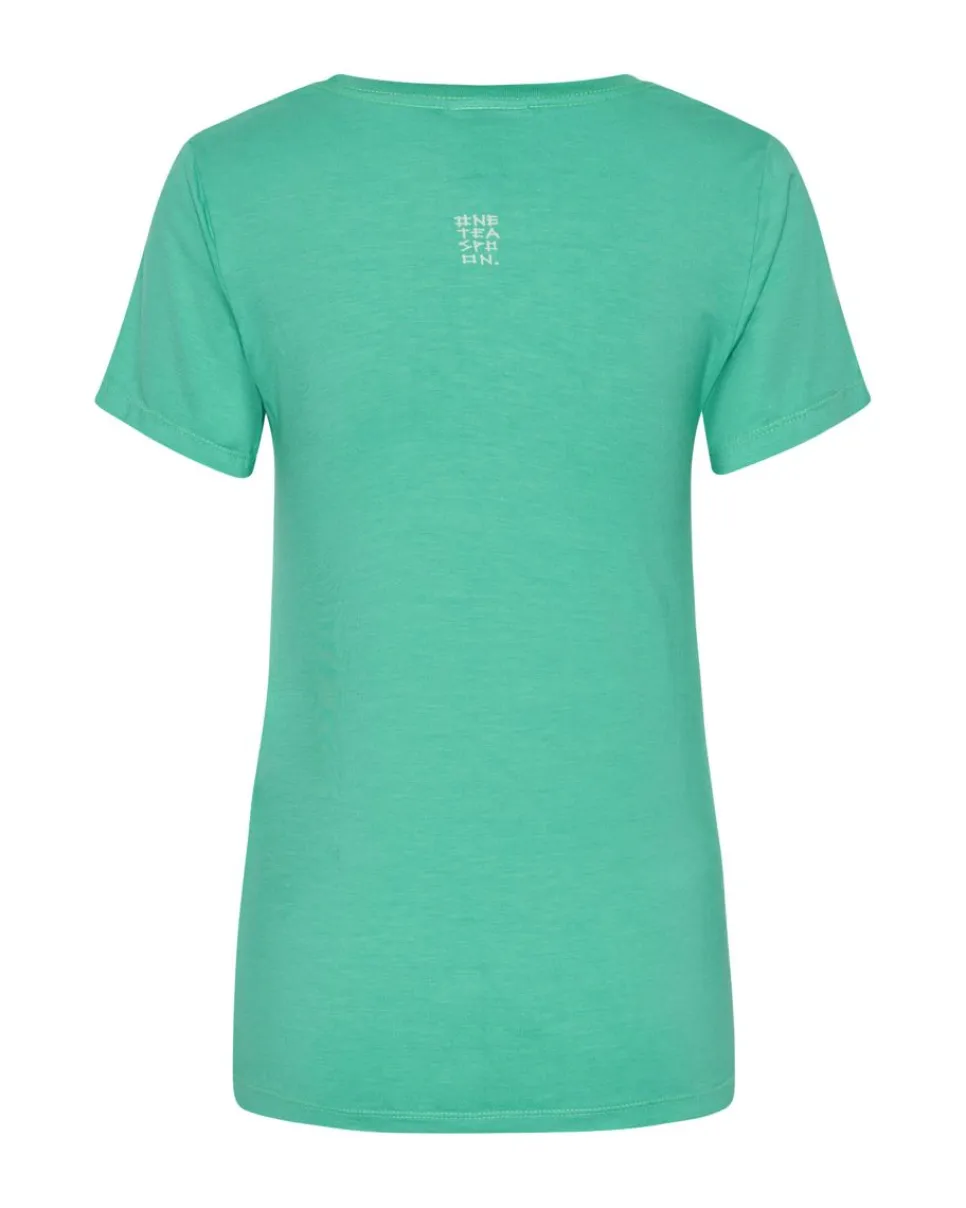Graphic Tees|ONE TEASPOON Fitted Logo Tee