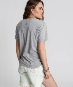 Graphic Tees|ONE TEASPOON Logo Crew Neck Tee