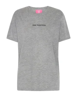 Graphic Tees|ONE TEASPOON Logo Crew Neck Tee