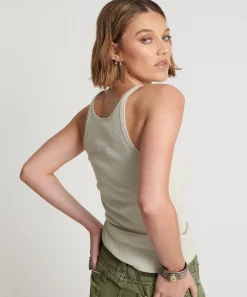 Tees & Tanks|ONE TEASPOON Oneteaspoon Rib Singlet