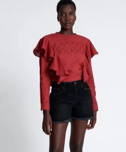 Denim Shorts|ONE TEASPOON Onyx Black Legends High Waist Mom Fit Denim Shorts