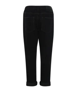Denim Jeans|ONE TEASPOON Onyx Black Shabbies Drawstring Jeans