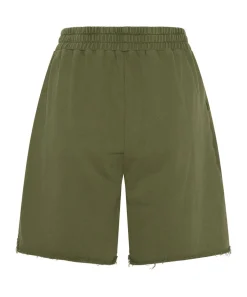 Bottoms|ONE TEASPOON Ots Khaki High Waist Kick Shorts