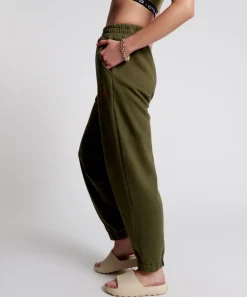 Bottoms|ONE TEASPOON Ots Khaki High Waist Kick Pants