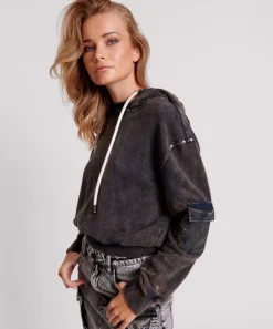 Hoodies And Sweats|ONE TEASPOON Ots Midnight Rust Cargo Studded Adventure Hoody