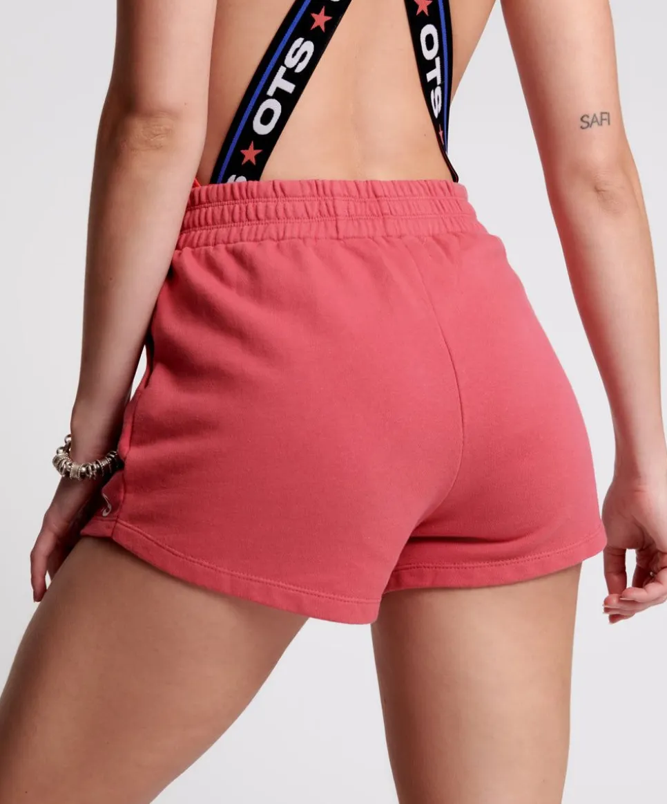 Bottoms|ONE TEASPOON Ots Pink High Waist Hustle Shorts