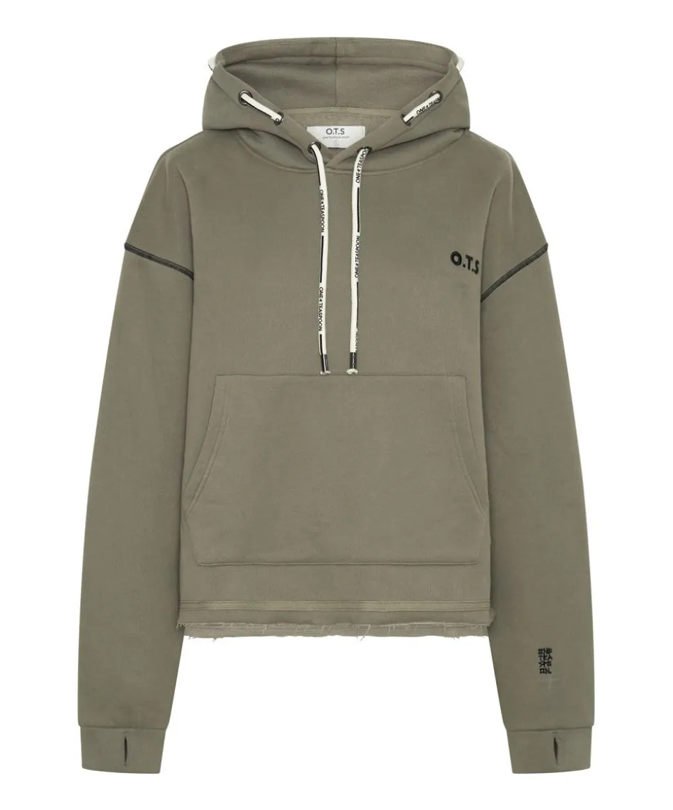 Hoodies And Sweats|ONE TEASPOON Ots Threaded Logo Hoody