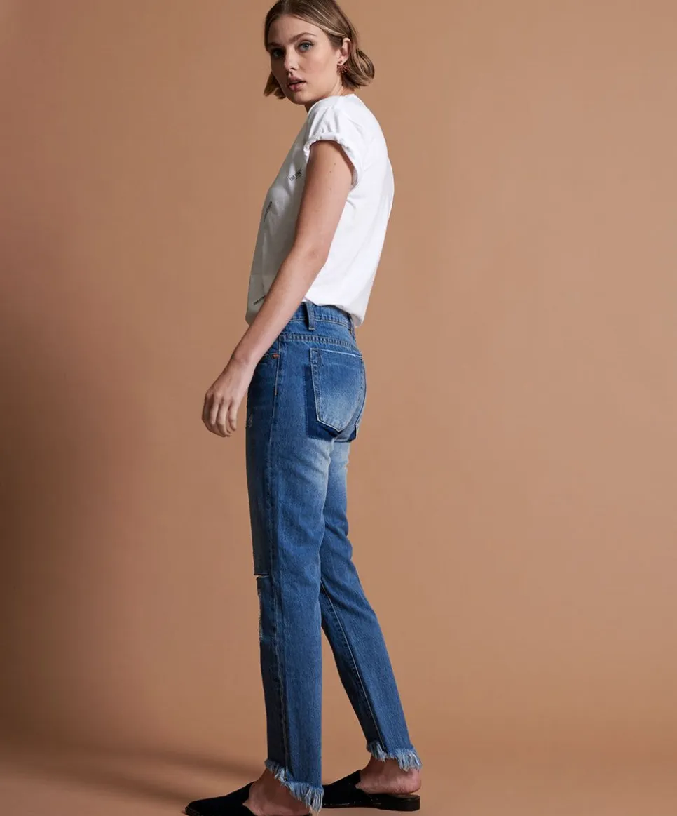Denim Jeans|ONE TEASPOON Pacifica Awesome Baggies Straight Leg Jeans