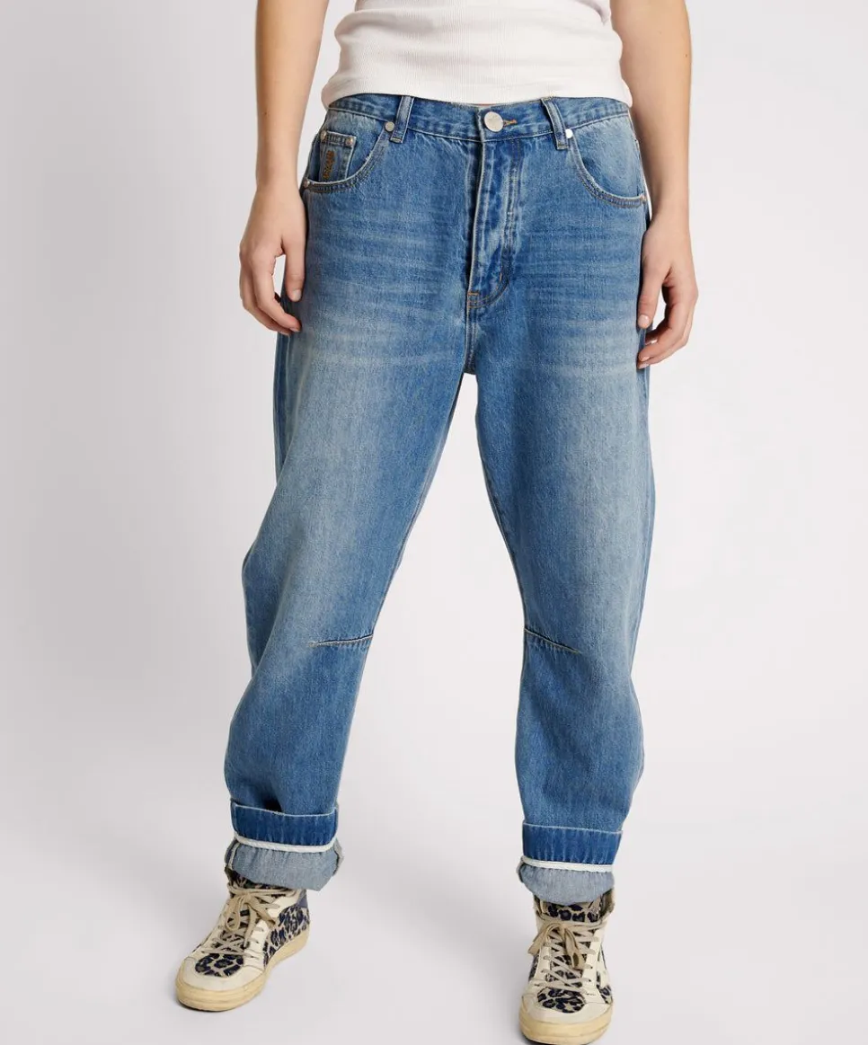 Denim Jeans|ONE TEASPOON Pacifica Bandit Relaxed Denim Jeans