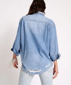 Shirts|ONE TEASPOON Pacifica Classic Everyday Denim Shirt