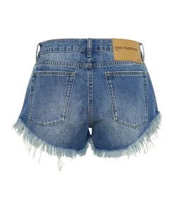 Denim Shorts|ONE TEASPOON Pacifica Dukes Low Waist Denim Shorts