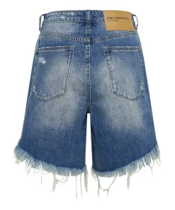 Denim Shorts|ONE TEASPOON Pacifica Frankies High Waist Denim Shorts