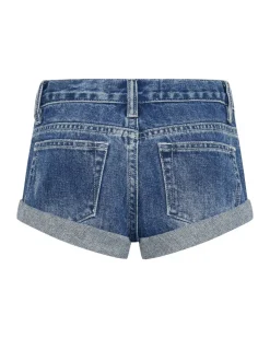 Clothing|ONE TEASPOON Pacifica Kids Denim Bandit Shorts