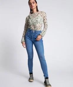 Denim Jeans|ONE TEASPOON Pacifica Preachers High Waist Skinny Jeans