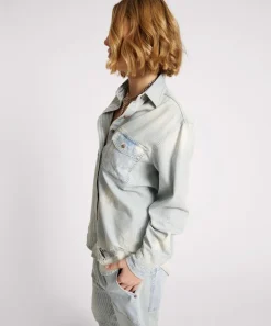 Shirts|ONE TEASPOON Painters Stripe Everyday Shirt