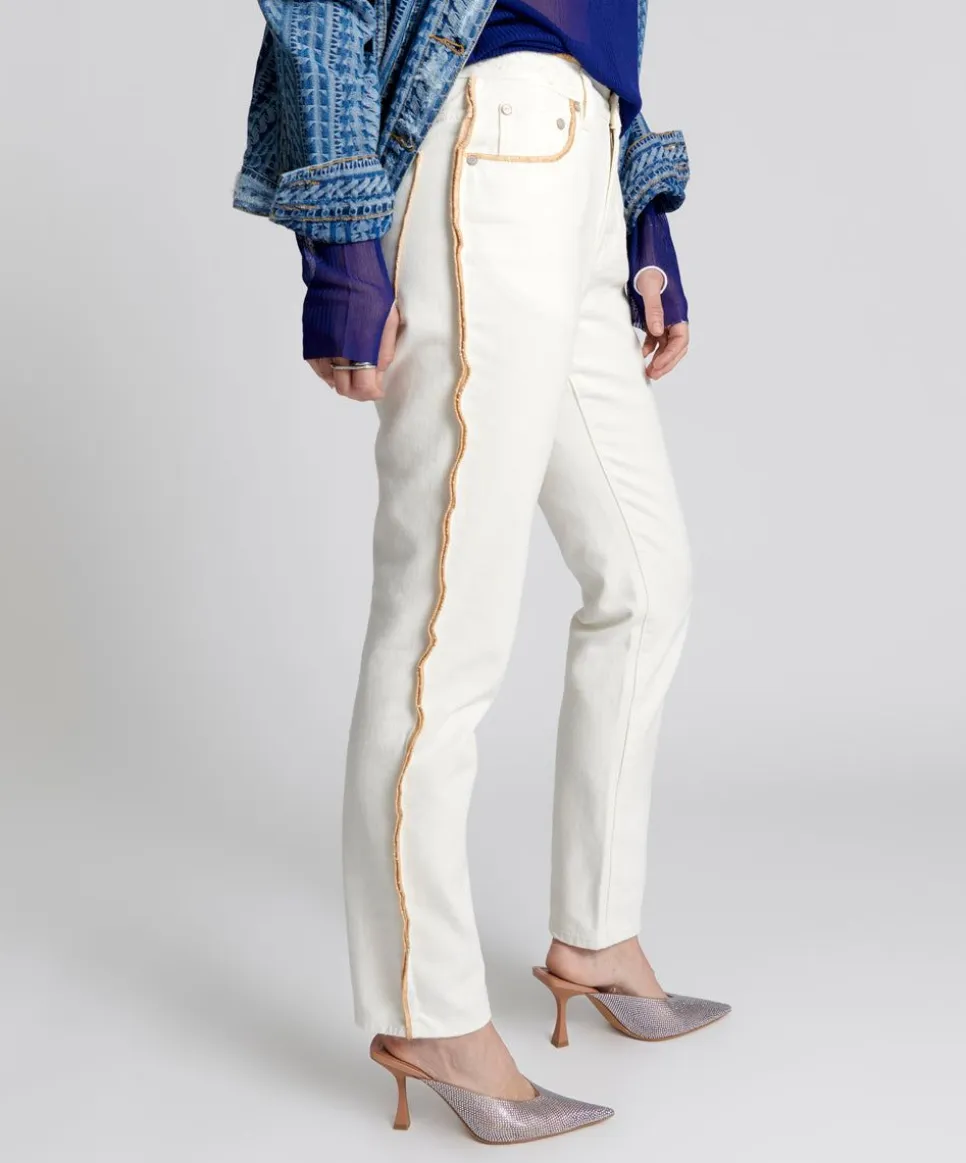 Denim Jeans|ONE TEASPOON Pearl Awesome Baggies High Waist Straight Leg Jeans