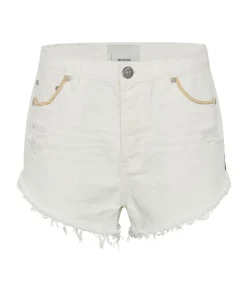 Denim Shorts|ONE TEASPOON Pearl Outlaws Mid Length Denim Shorts