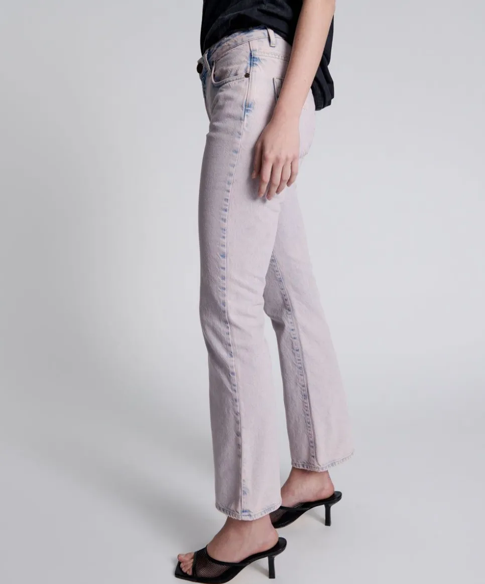 Denim Jeans|ONE TEASPOON Pink Haze Charlie Flares