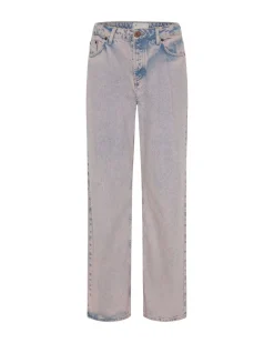 Denim Jeans|ONE TEASPOON Pink Haze Jackson Mid Waist Wide Leg Jeans