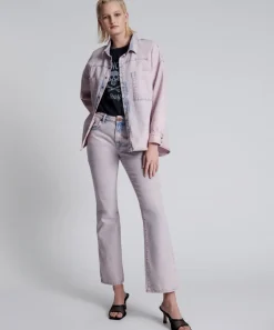 Shirts|ONE TEASPOON Pink Haze Long Sleeve Daria Shacket