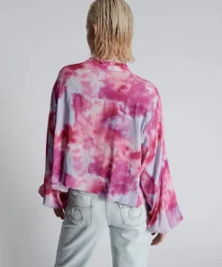 Tops|ONE TEASPOON Pink Tornado Recycled Rhiannon Top