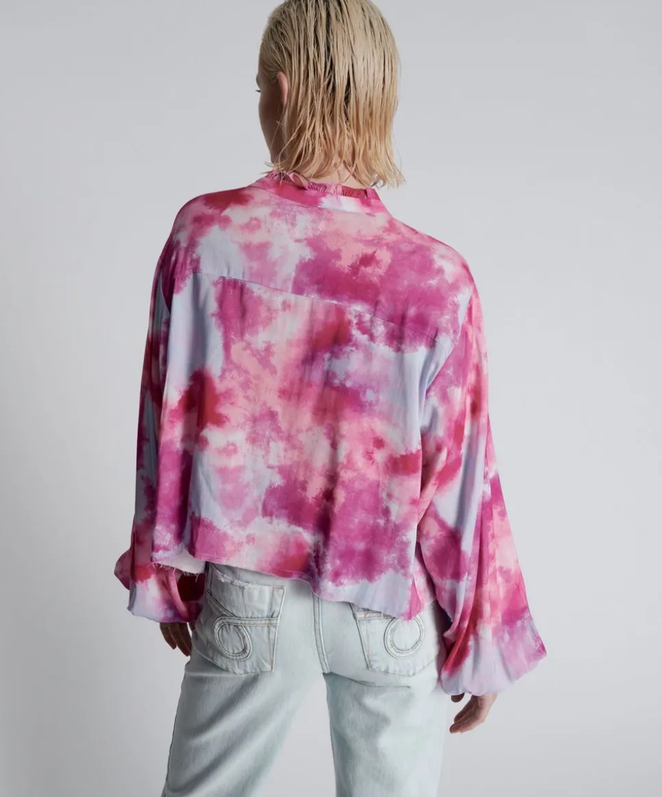 Tops|ONE TEASPOON Pink Tornado Recycled Rhiannon Top