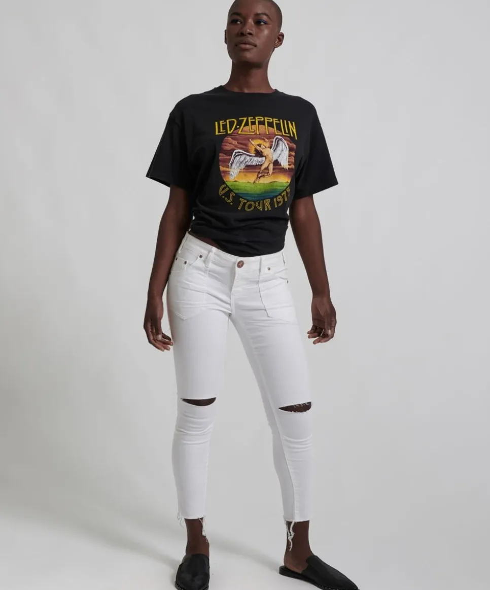 Denim Jeans|ONE TEASPOON Premium White Freebirds Ii