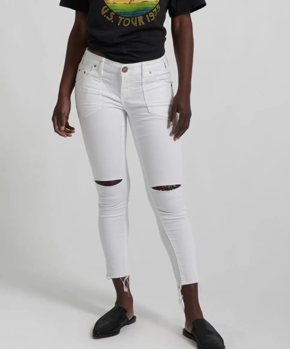 Denim Jeans|ONE TEASPOON Premium White Freebirds Ii