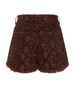 Denim Shorts|ONE TEASPOON Python Bonitas High Waist Denim Shorts
