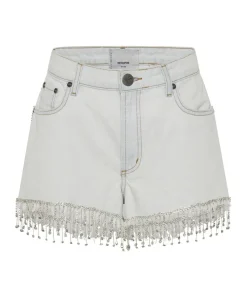 Denim Shorts|ONE TEASPOON Razzle Dazzle Truckers Mid Waist Relaxed Shorts