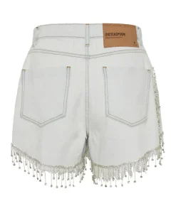 Denim Shorts|ONE TEASPOON Razzle Dazzle Truckers Mid Waist Relaxed Shorts