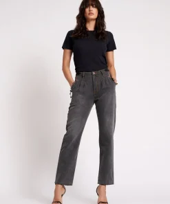 Denim Jeans|ONE TEASPOON Recycled Black Streetwalkers High Waist 80S Jeans