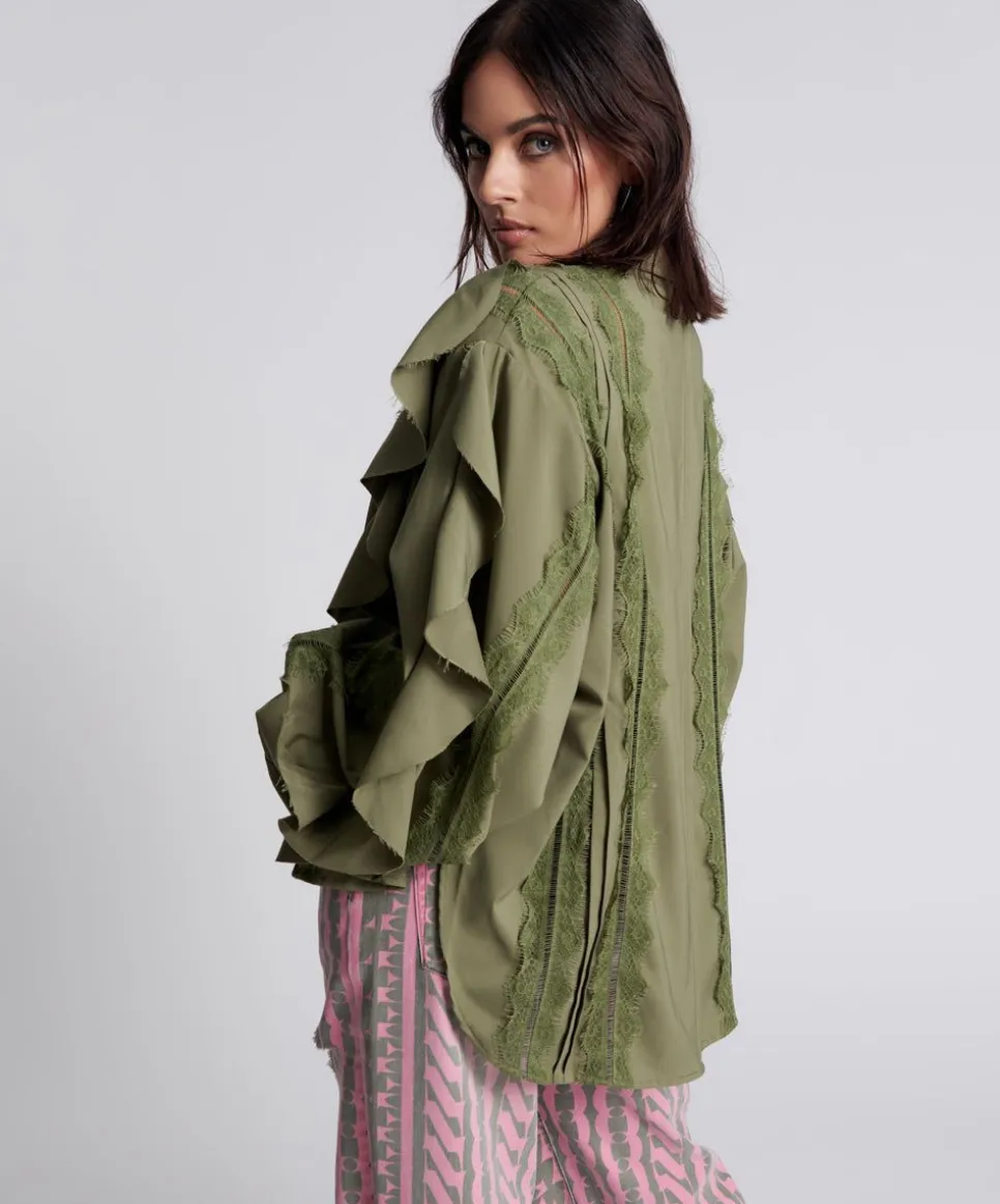 Tops|ONE TEASPOON Recycled Wave Length Spirit Shirt