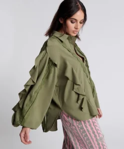 Tops|ONE TEASPOON Recycled Wave Length Spirit Shirt