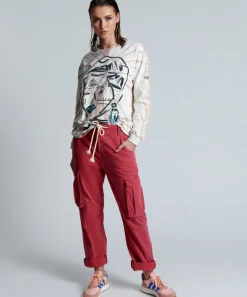 Denim Jeans|ONE TEASPOON Red Envy Cargo Safari Mid Waist Relaxed Pant