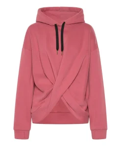 Hoodies And Sweats|ONE TEASPOON Red Velvet Luxe Twisted Hoody