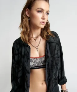 Shirts|ONE TEASPOON Resonance Muslin Longline Shirt