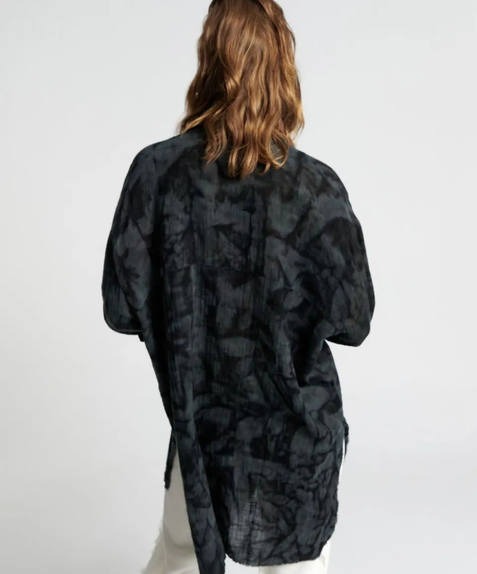 Shirts|ONE TEASPOON Resonance Muslin Longline Shirt