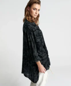 Shirts|ONE TEASPOON Resonance Muslin Longline Shirt