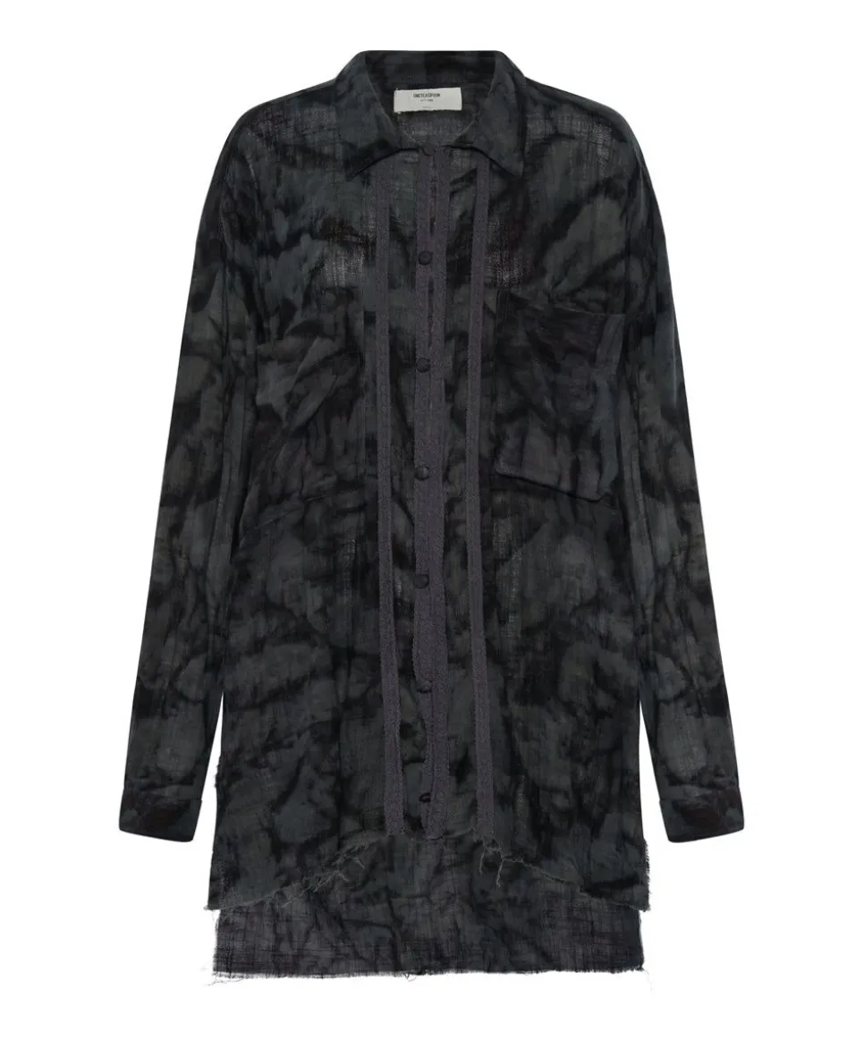 Shirts|ONE TEASPOON Resonance Muslin Longline Shirt