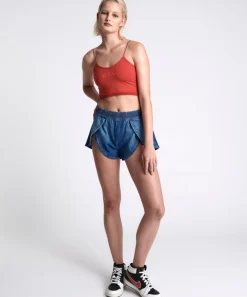 Denim Shorts|ONE TEASPOON Resort Blue Runner Shorts
