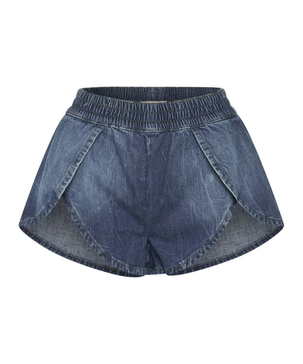 Denim Shorts|ONE TEASPOON Resort Blue Runner Shorts
