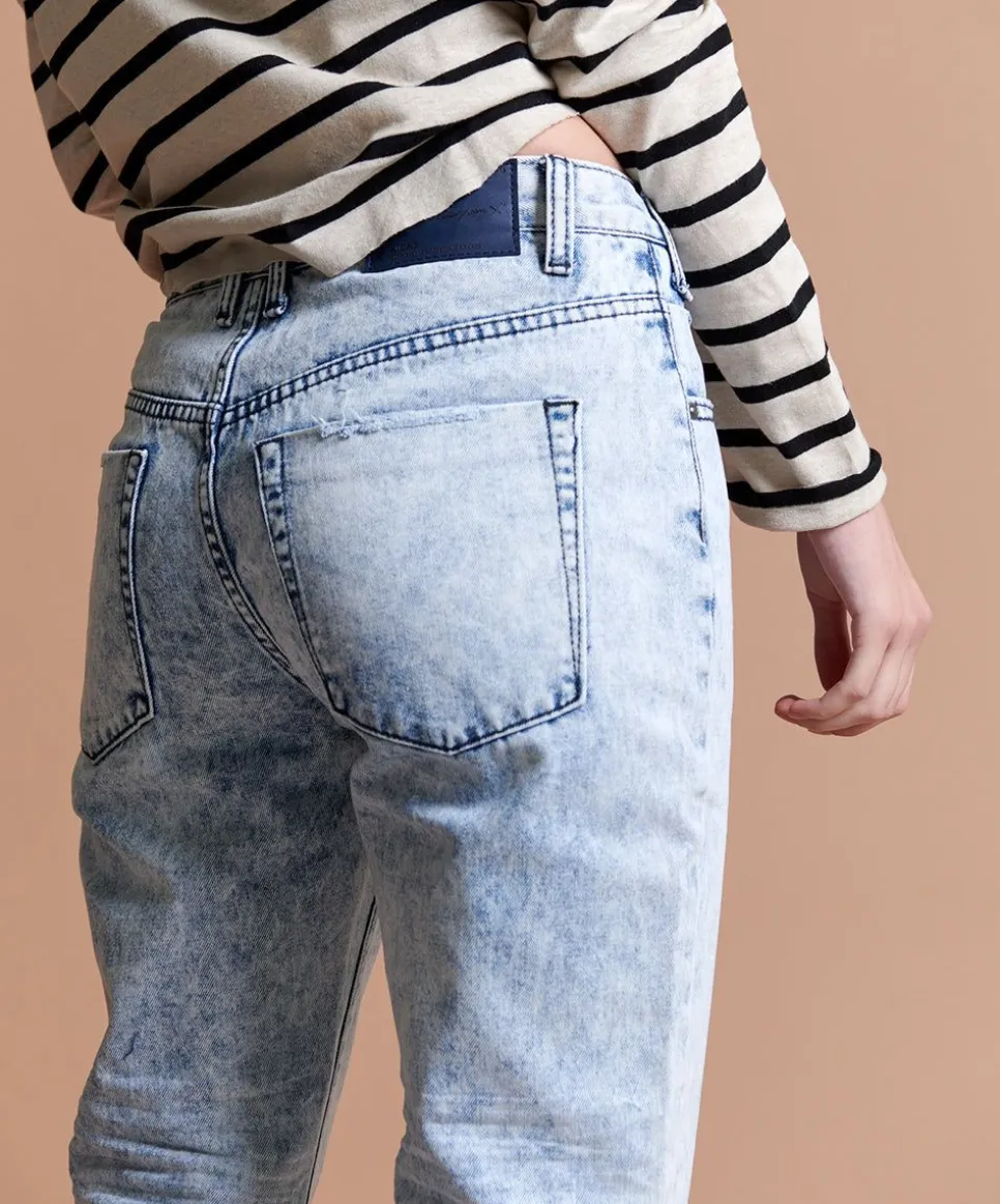 Denim Jeans|ONE TEASPOON Rocky Acid Kicks Low Waist Kick Flare Jeans