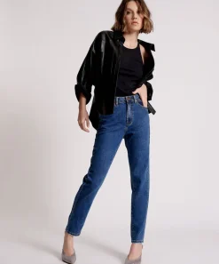 Denim Jeans|ONE TEASPOON Rodeo Blue Legend High Waist Mom Jeans