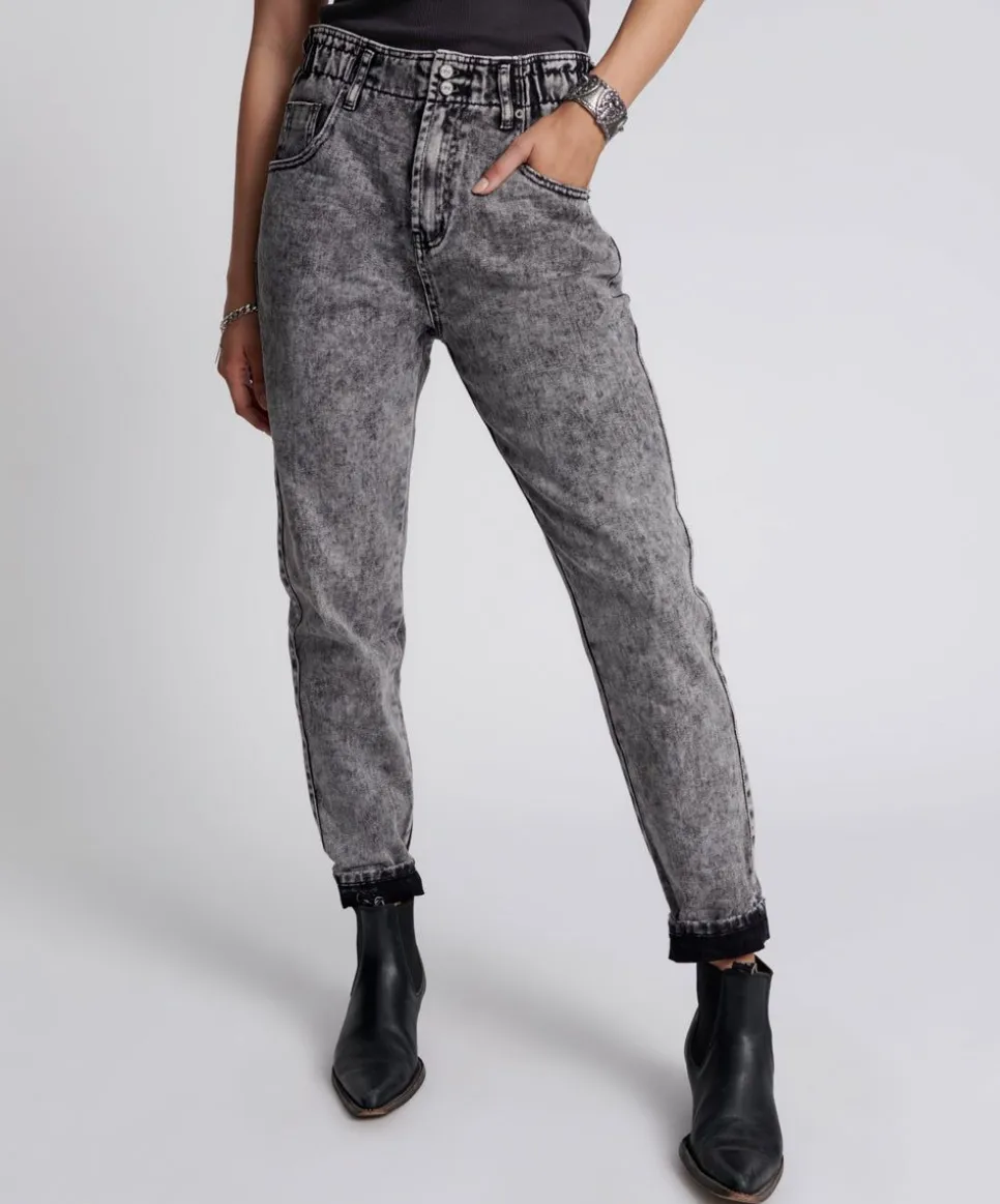 Denim Jeans|ONE TEASPOON Rodeo Grey Pioneers High Waist 80S Jeans