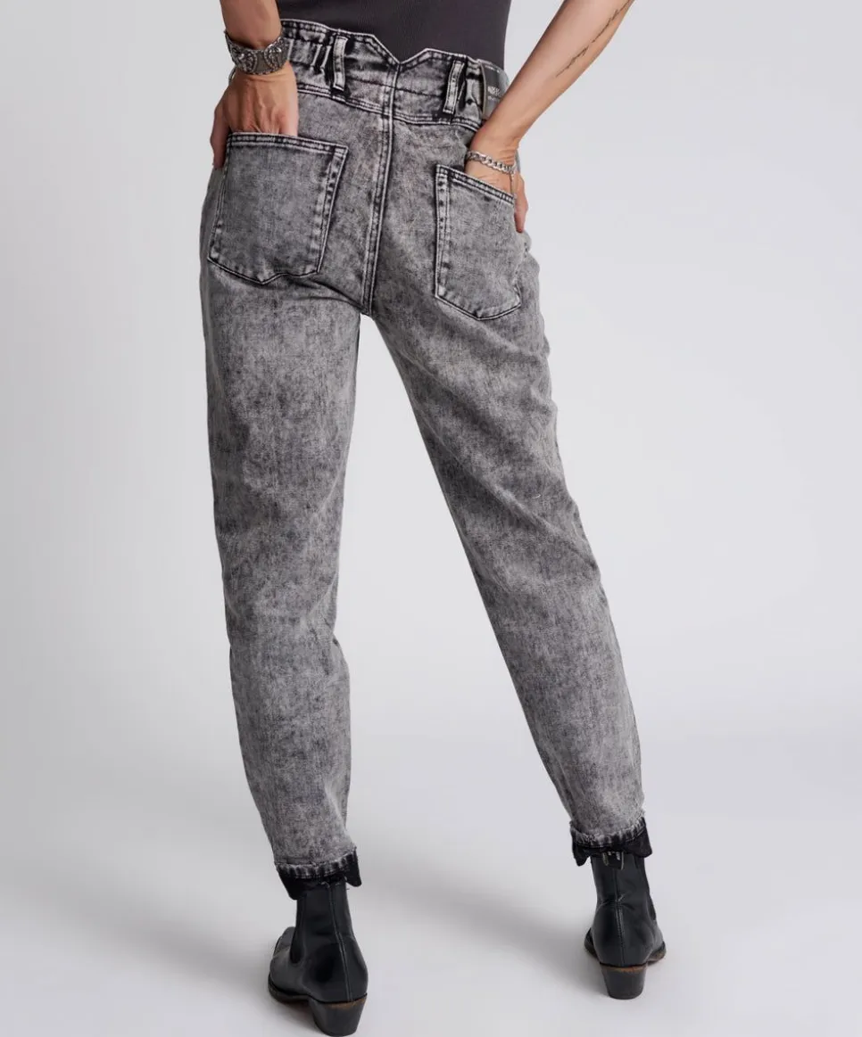 Denim Jeans|ONE TEASPOON Rodeo Grey Pioneers High Waist 80S Jeans