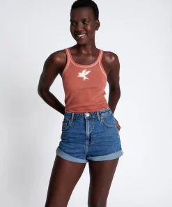 Denim Shorts|ONE TEASPOON Rosewood Bandits High Waist Denim Shorts